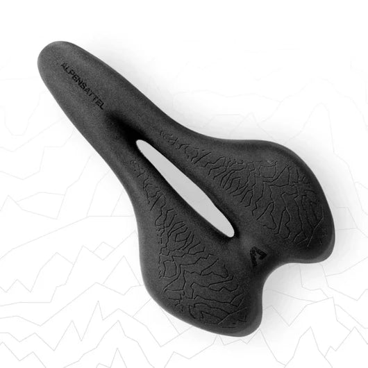 Ultra-komfortabler, verstellbarer Fahrradsattel für lange Touren