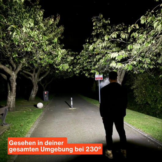 AdventureLight™ Stirnlampe mit 230° Panoramaleuchte