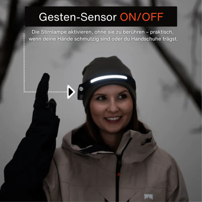 AdventureLight™ Stirnlampe mit 230° Panoramaleuchte