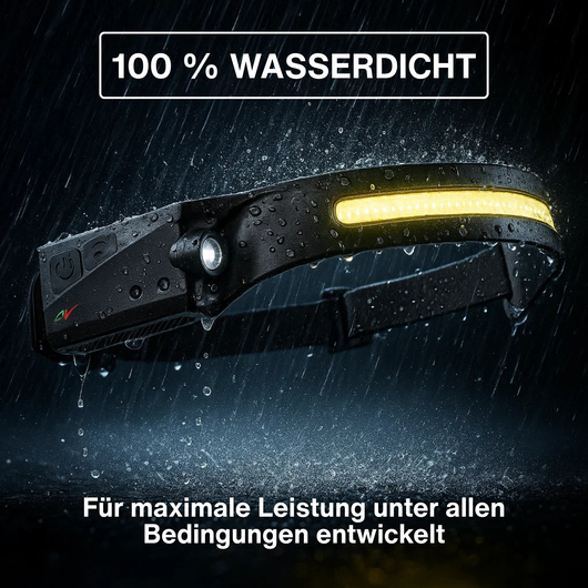 AdventureLight™ Stirnlampe mit 230° Panoramaleuchte